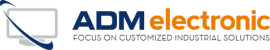 ADM electronic Company Logo