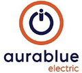 Aurablue Electric Company Logo